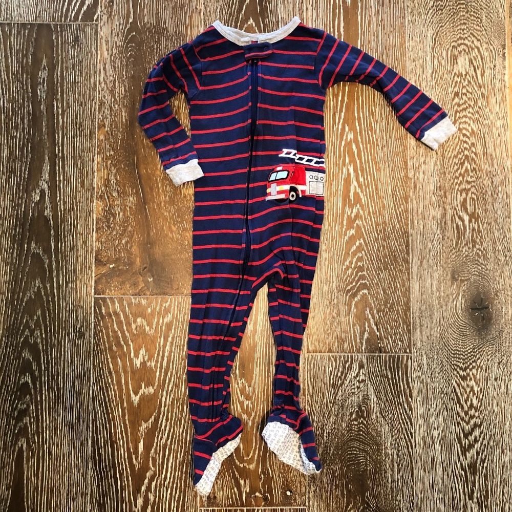 Carter's Firetruck Sleep Onesie